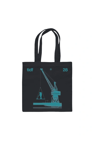 Συλλεκτική Τσάντα 28ο Διεθνές Φεστιβάλ Ντοκιμαντέρ Θεσσαλονίκης Μαύρο-Πετρόλ